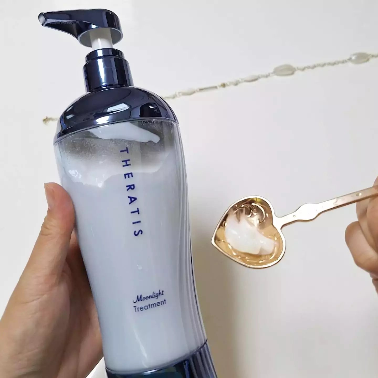 セラティス ムーンライトスリーク シャンプー / ヘアトリートメント/THERATIS/市販シャンプーを使ったクチコミ（3枚目）