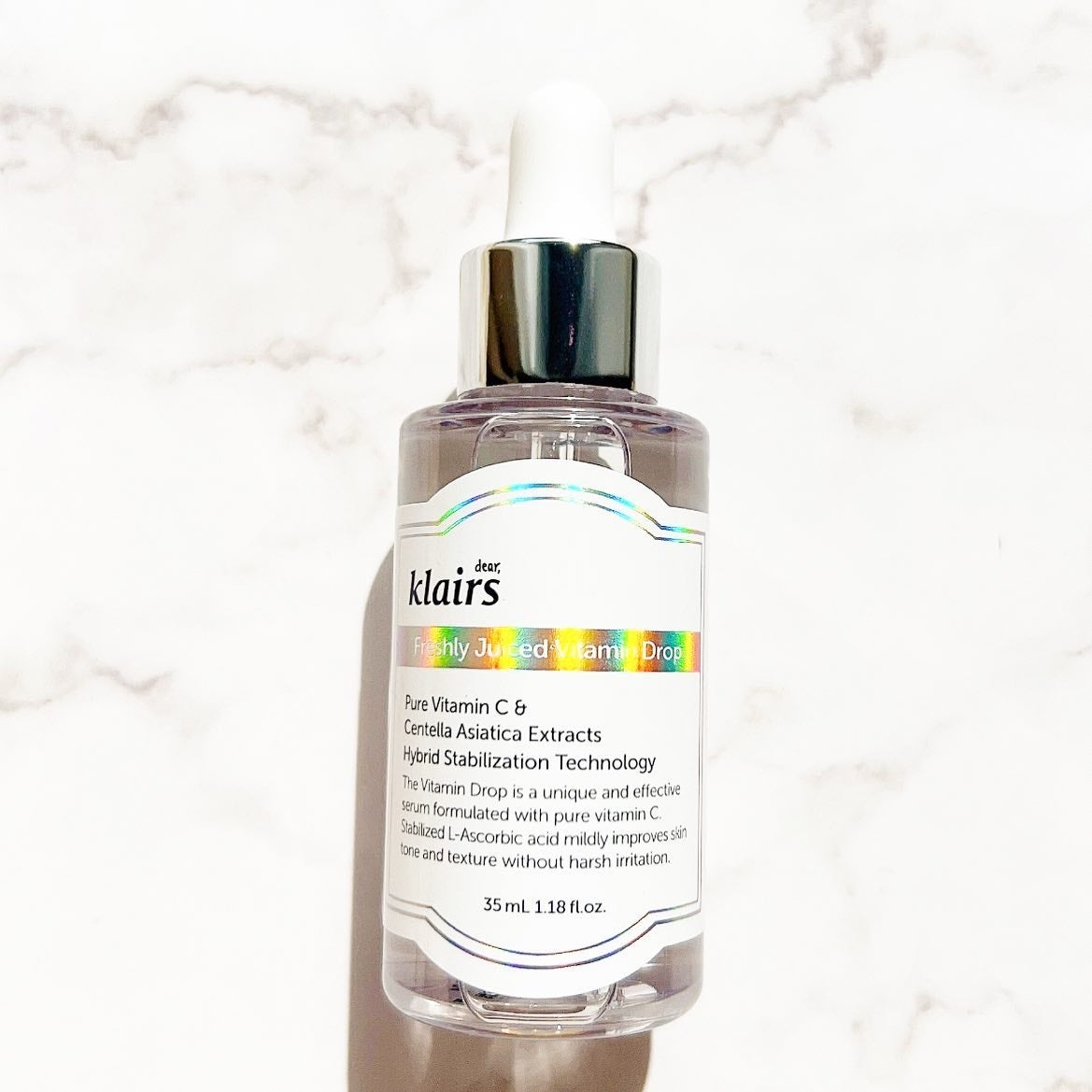 フレッシュリージュースドビタミンドロップ(35ml)/Klairs/美容液を使ったクチコミ(6枚目)