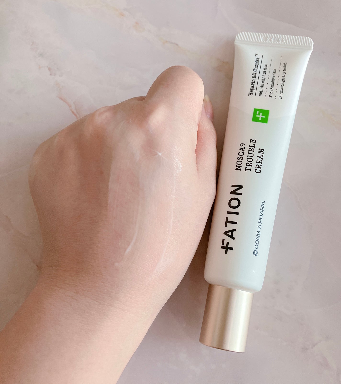 ノスカナイン トラブルクリーム/FATION/フェイスクリームを使ったクチコミ(2枚目)