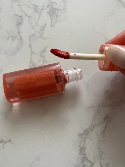 ジェリーイングヌードグロス/Laka/リップグロスを使ったクチコミ(3枚目)