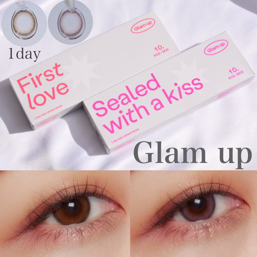 グラムアップ ワンデー/Glam up/ワンデー（１DAY）カラコンを使ったクチコミ（1枚目）
