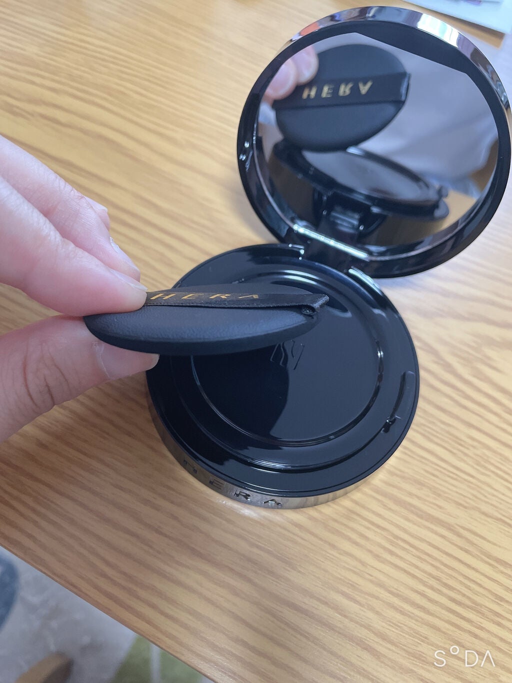 ブラック クッション/HERA/クッションファンデーションを使ったクチコミ(2枚目)