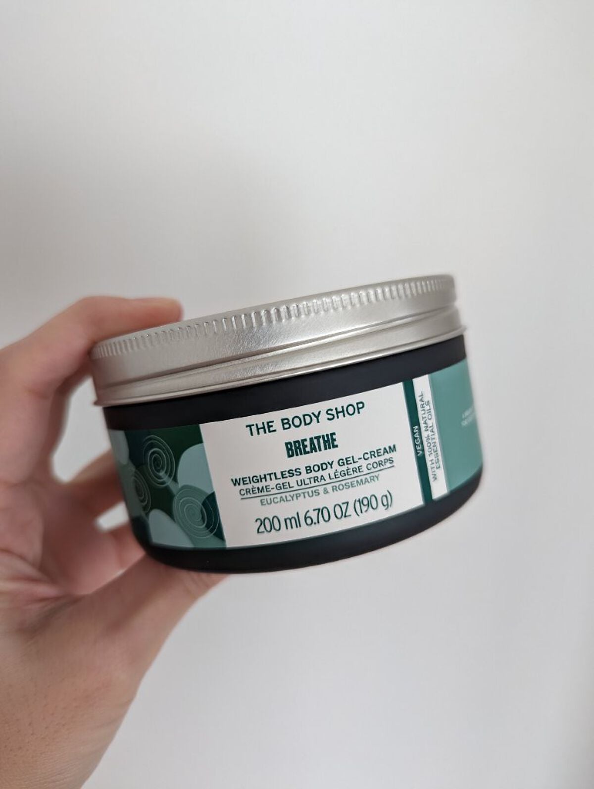 ウェルネス ボディジェルクリーム ユーカリ& ローズマリー/THE BODY SHOP/ボディクリームを使ったクチコミ(1枚目)
