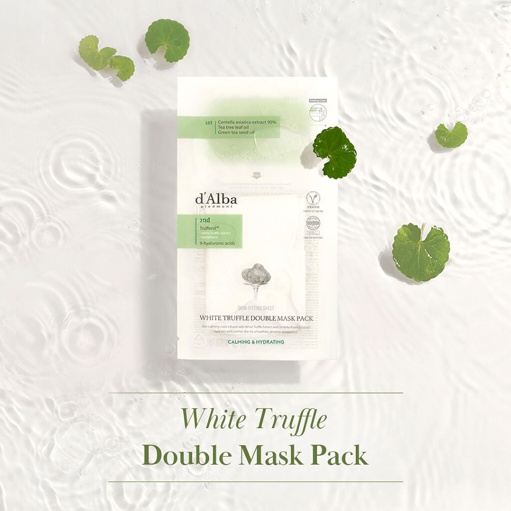 ホワイトトリュフダブルマスクパック(鎮静/保湿) /ダルバ/シートマスク・パックを使ったクチコミ（1枚目）