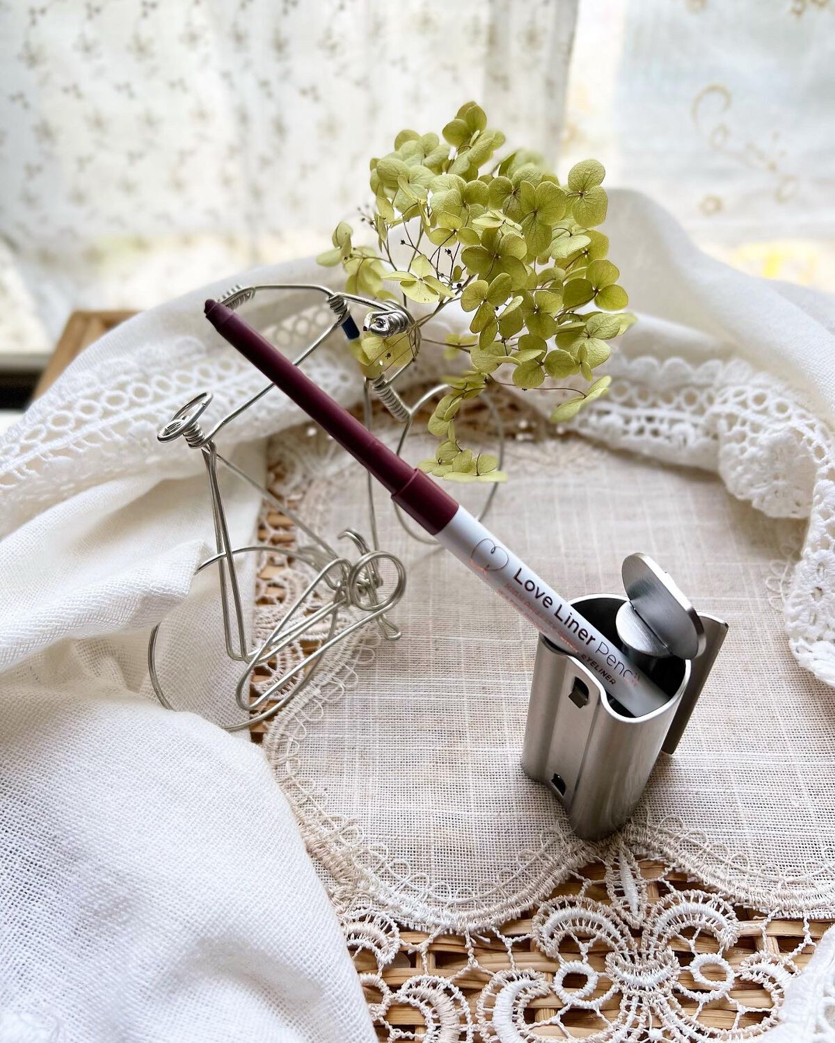 クリームフィットペンシル＜アイライナー＞ ロージィブラウン/ラブ・ライナー/ペンシルアイライナーを使ったクチコミ（3枚目）