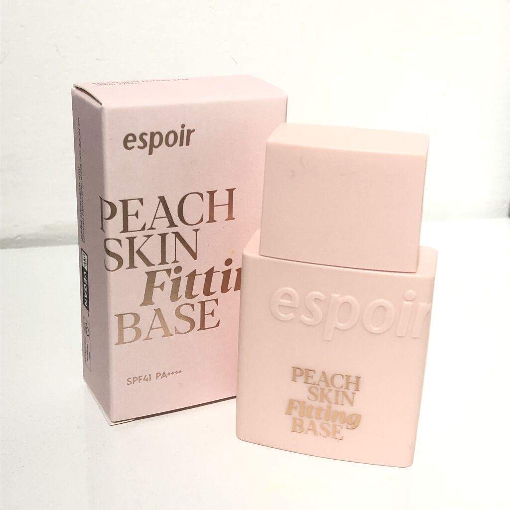 ピーチスキンフィッティングベース/espoir/化粧下地を使ったクチコミ（1枚目）