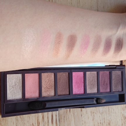 グラマラスリッチ アイパレット (クリスマスコフレ 2018)/Visée/メイクアップキットを使ったクチコミ(3枚目)