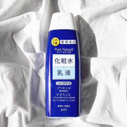 ピュア ナチュラル エッセンスローション ホワイト/pdc/オールインワン化粧品を使ったクチコミ(4枚目)