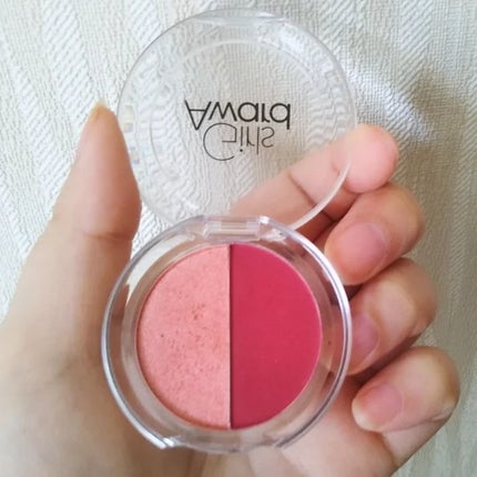 Girls Award デュアルアイシャドウ/crayontouch-me/アイシャドウパレットを使ったクチコミ(2枚目)