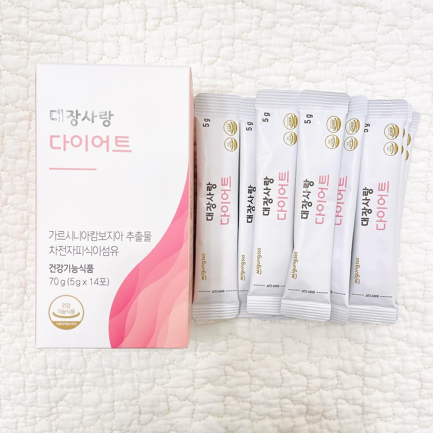 大腸サラン ダイエット/Migung365/健康サプリメントを使ったクチコミ（1枚目）