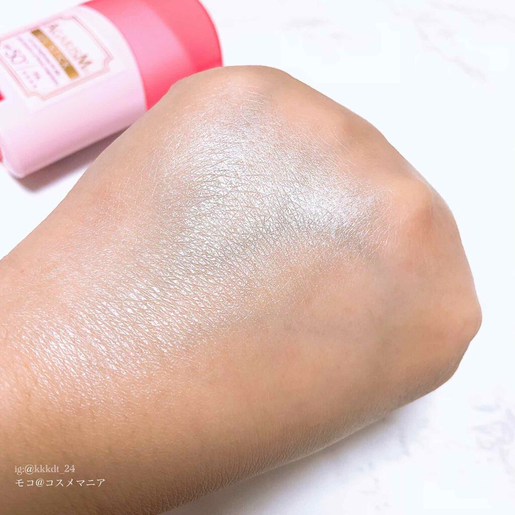 トーンアップUVスティック/AGARISM/日焼け止めスティックを使ったクチコミ（3枚目）