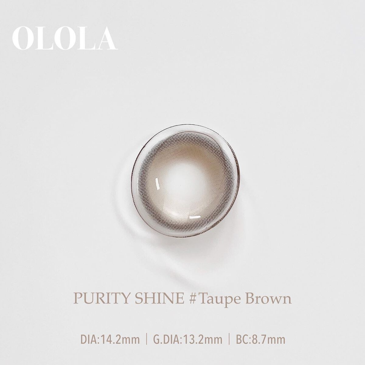 ピュアリティーシャインワンデー(PURITYSHINE 1day)/OLOLA/ワンデー（１DAY）カラコンを使ったクチコミ（3枚目）