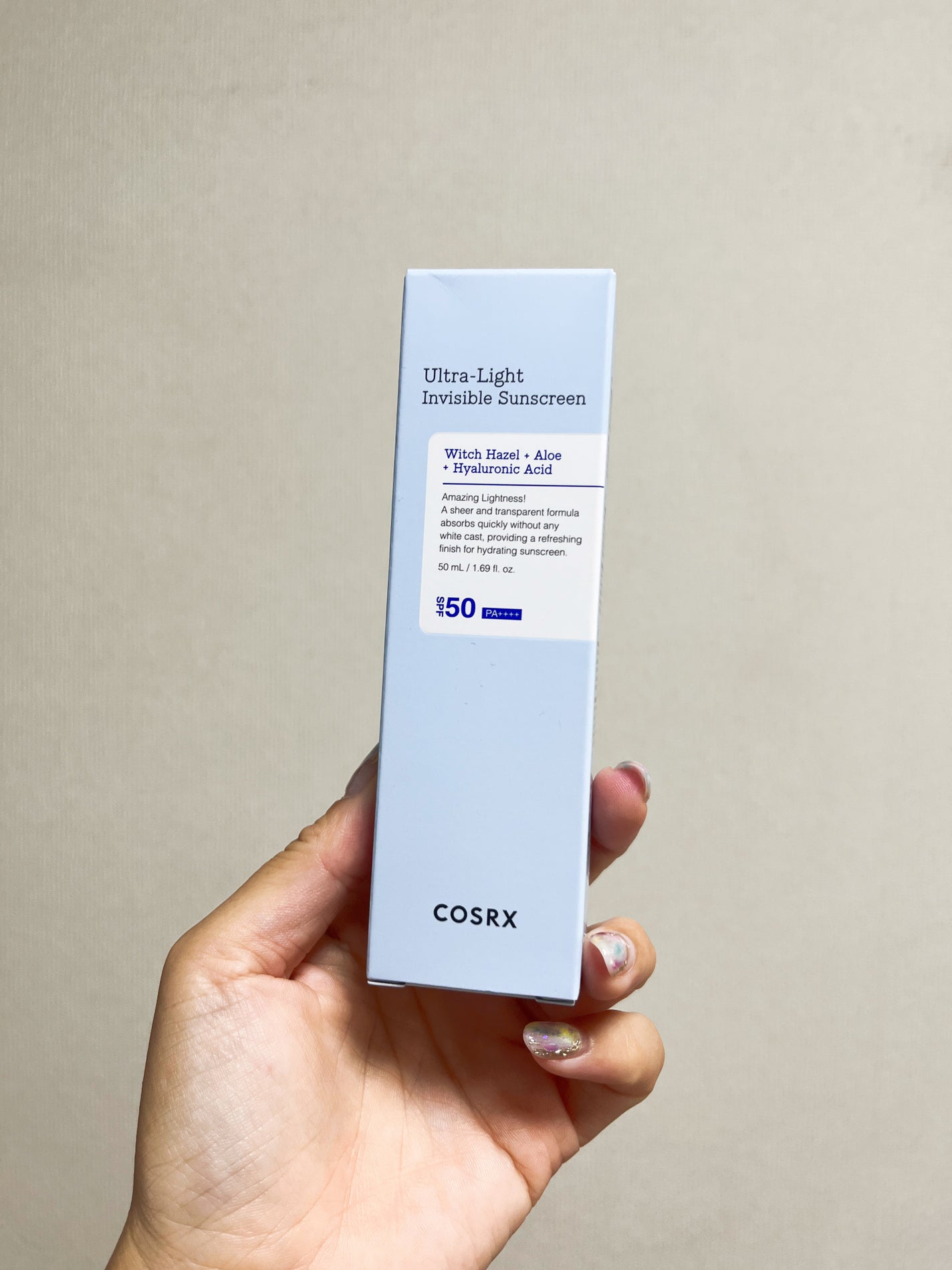 ウルトラライト透明UVクリーム/COSRX/日焼け止めクリームを使ったクチコミ(2枚目)