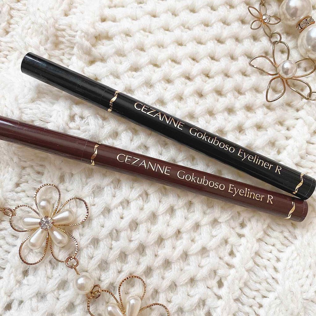 極細 アイライナーR/CEZANNE/リキッドアイライナーを使ったクチコミ（1枚目）