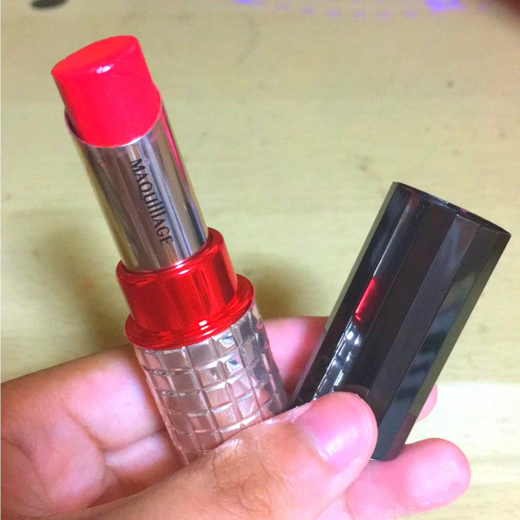 ドラマティックルージュEX/マキアージュ/口紅を使ったクチコミ(2枚目)