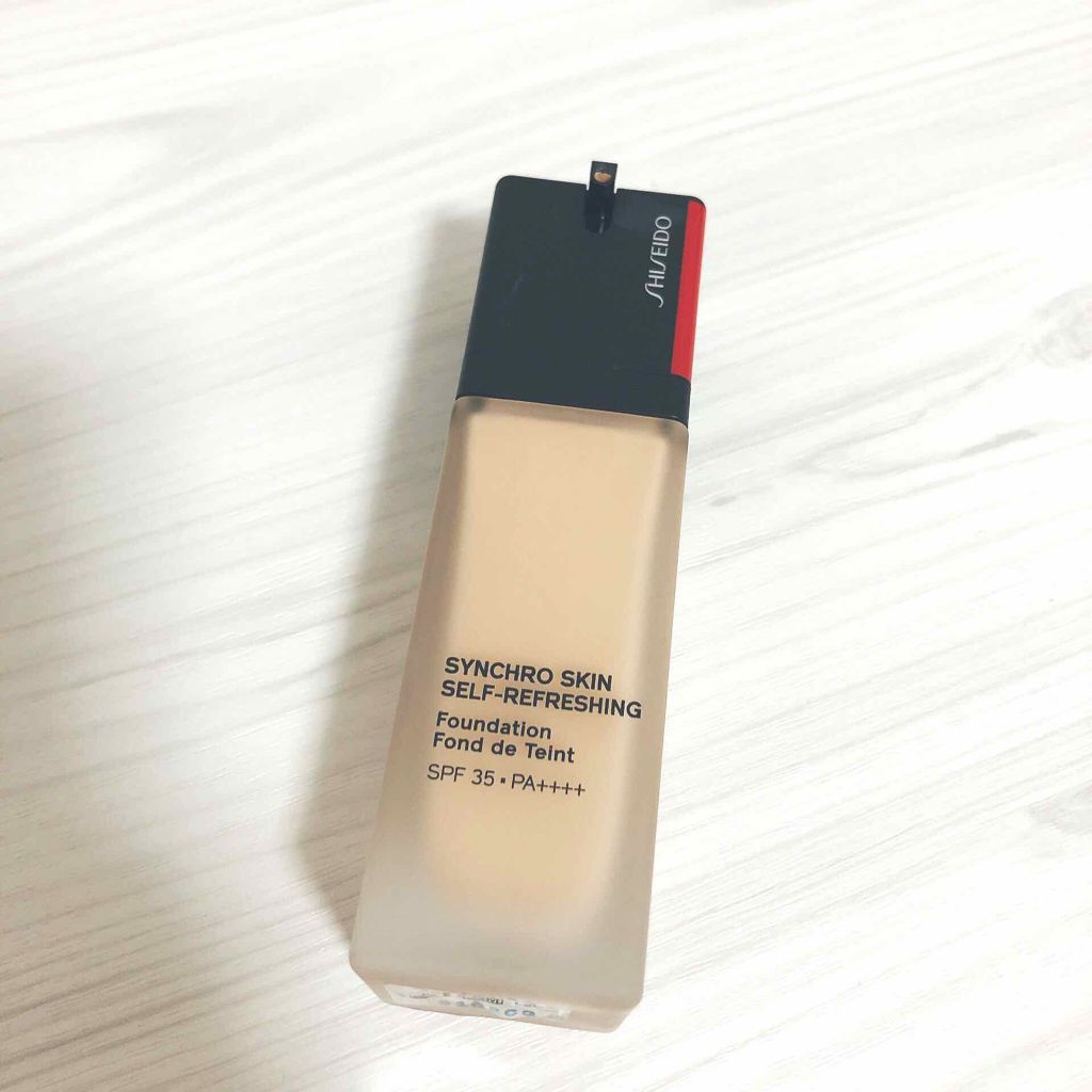 シンクロスキン セルフリフレッシング ファンデーション/SHISEIDO/リキッドファンデーションを使ったクチコミ(1枚目)