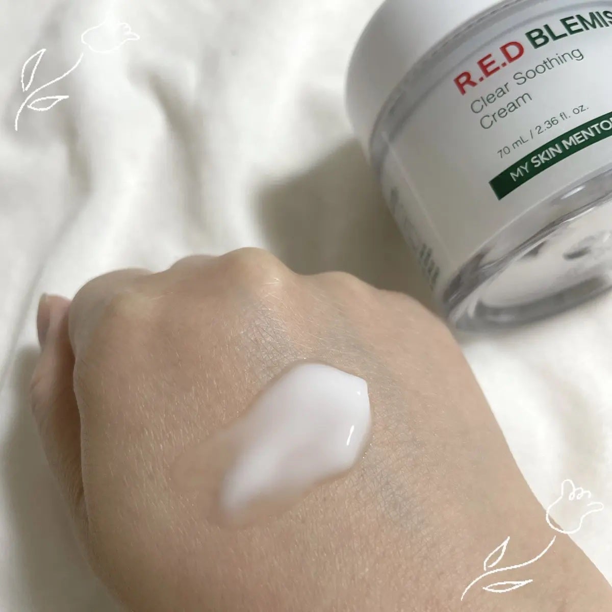 レッドB・Cスムージングクリーム/Dr.G/フェイスクリームを使ったクチコミ(2枚目)