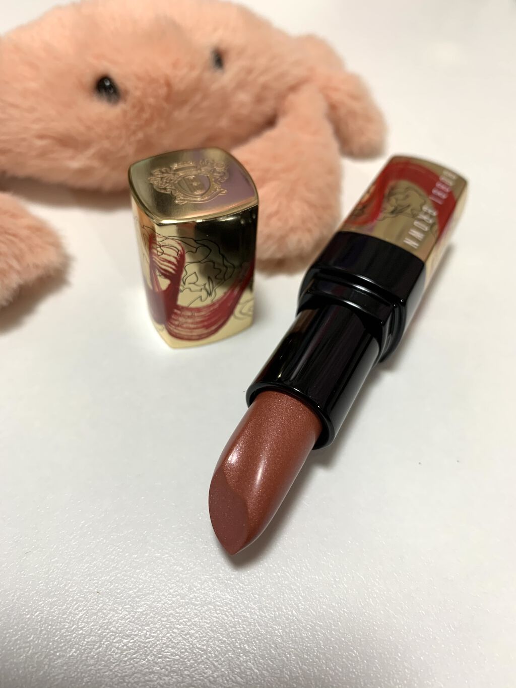 リュクス メタル リップスティック L03 ランタンライト/BOBBI BROWN/口紅を使ったクチコミ（2枚目）