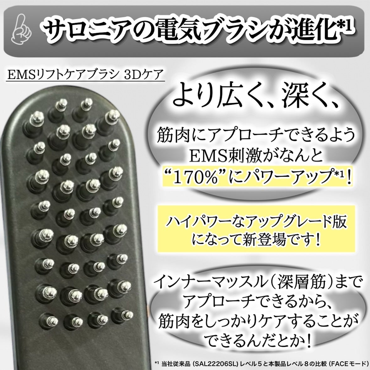 サロニア EMSリフトブラシ 3Dケア|SALONIAの効果に関する口コミ サロニア EMSリフトブラシ 3Dケア|SALONIAの効果に関する口コミ
