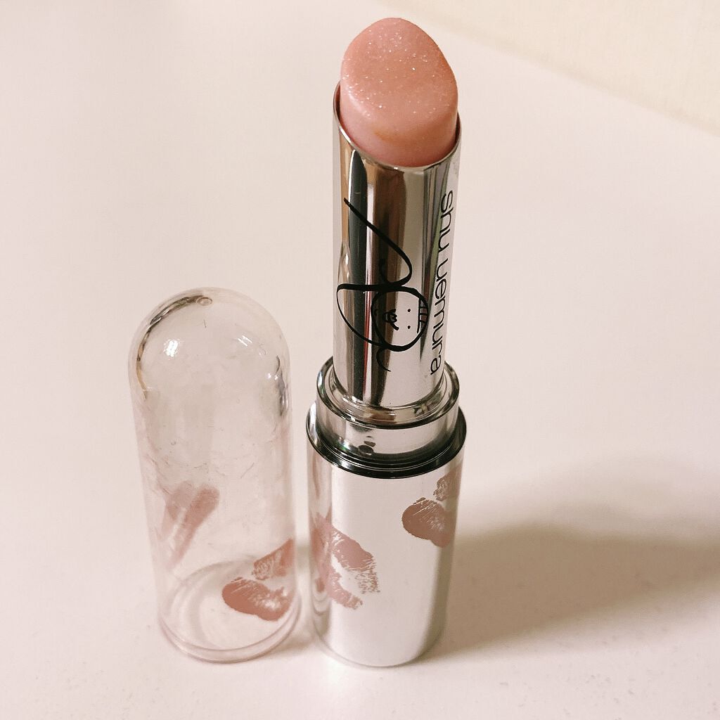 ルージュ アンリミテッド PINK GLITTER magical kiss/shu uemura/口紅を使ったクチコミ（2枚目）