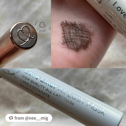 ラブ・ライナー オールラッシュマスク/ラブ・ライナー/マスカラを使ったクチコミ(1枚目)