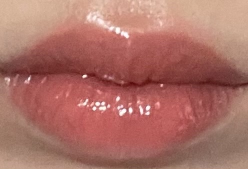 ジューシーラスティングティント 31 ベアアプリコット(BARE APRICOT)/rom&nd/リップティントを使ったクチコミ（3枚目）