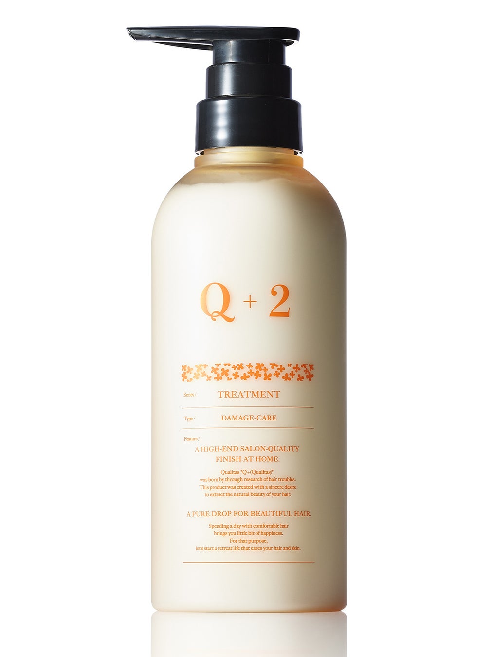 クオリタス　ダメージケアシャンプー/トリートメント　ー金木犀の香りー トリートメント（400g）