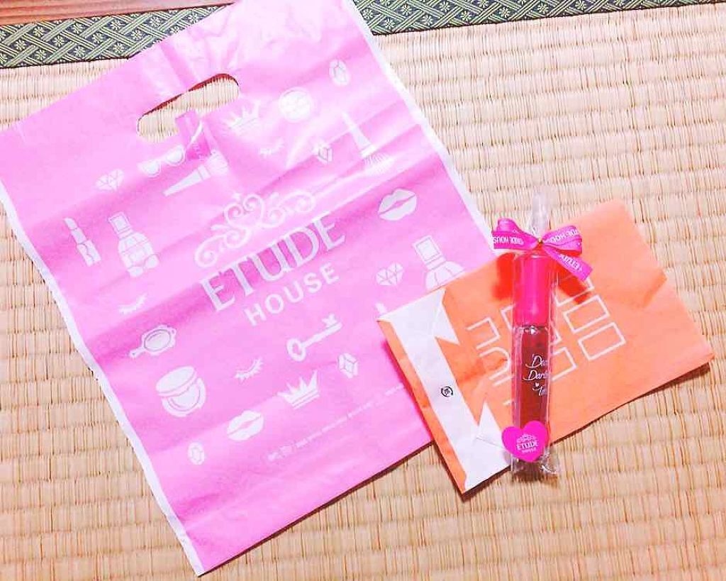 ディアダーリン ウォータージェルティント/ETUDE/リップティントを使ったクチコミ（1枚目）