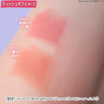 ネンマクフェイク ルージュ/Visée/口紅を使ったクチコミ(4枚目)