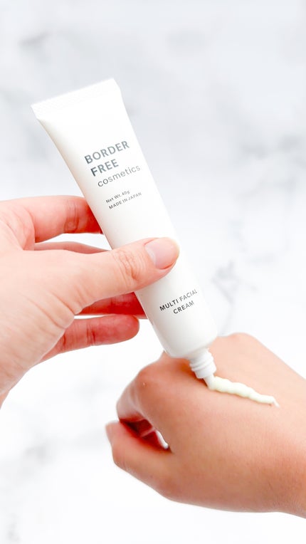 マルチフェイシャルクリーム/BORDER FREE cosmetics/フェイスクリームを使ったクチコミ(3枚目)