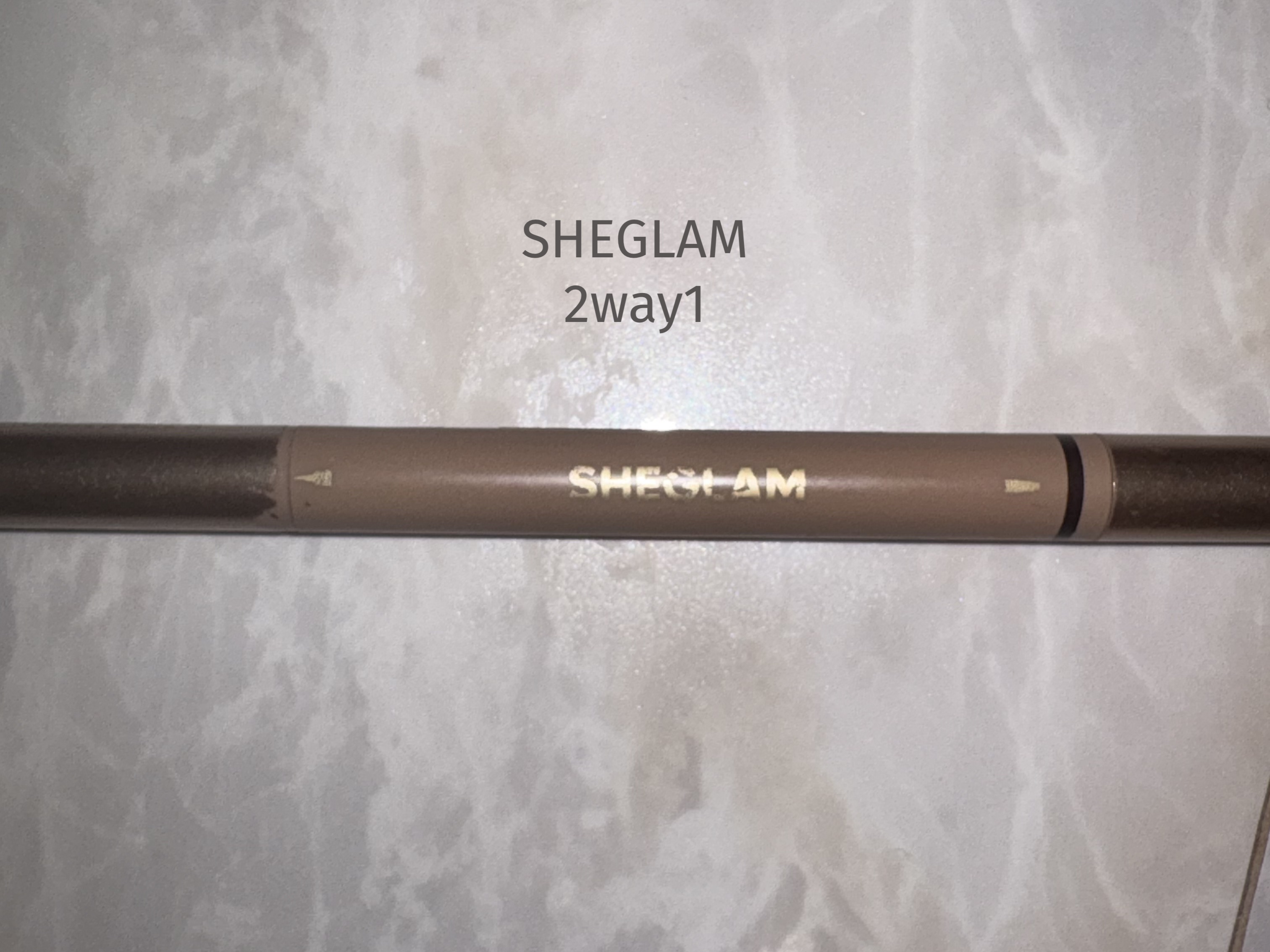 ブロウオンデマンド 2IN1ブロウペンシル/SHEGLAM/アイブロウペンシルを使ったクチコミ（1枚目）