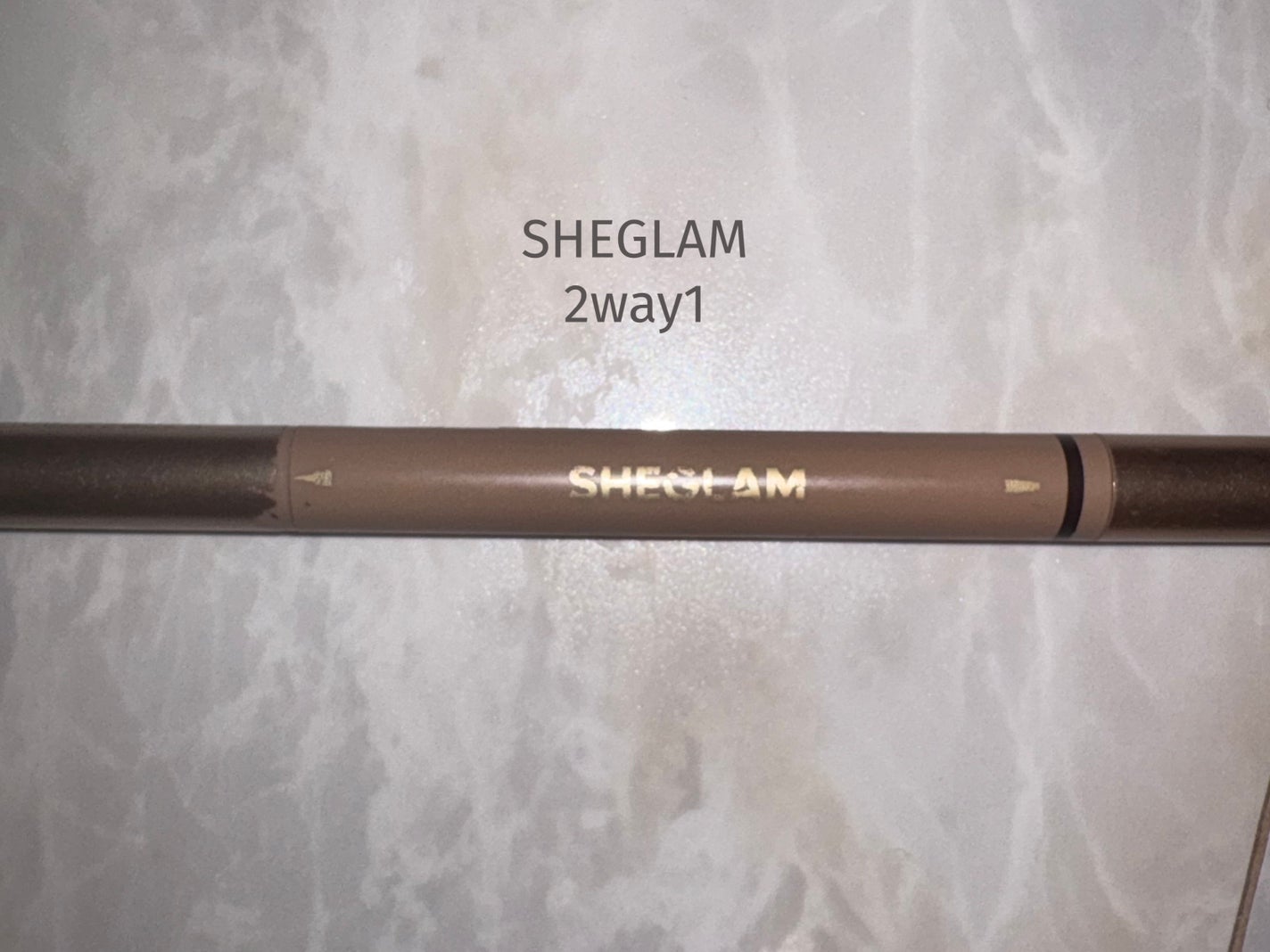 ブロウオンデマンド 2IN1ブロウペンシル/SHEGLAM/アイブロウペンシルを使ったクチコミ(1枚目)