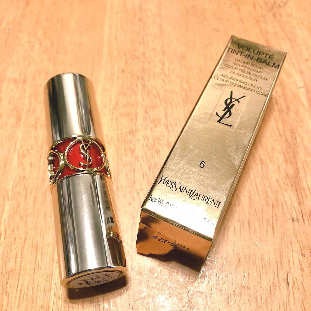 ヴォリュプテ ティントインバーム/YVES SAINT LAURENT BEAUTE/口紅を使ったクチコミ(1枚目)