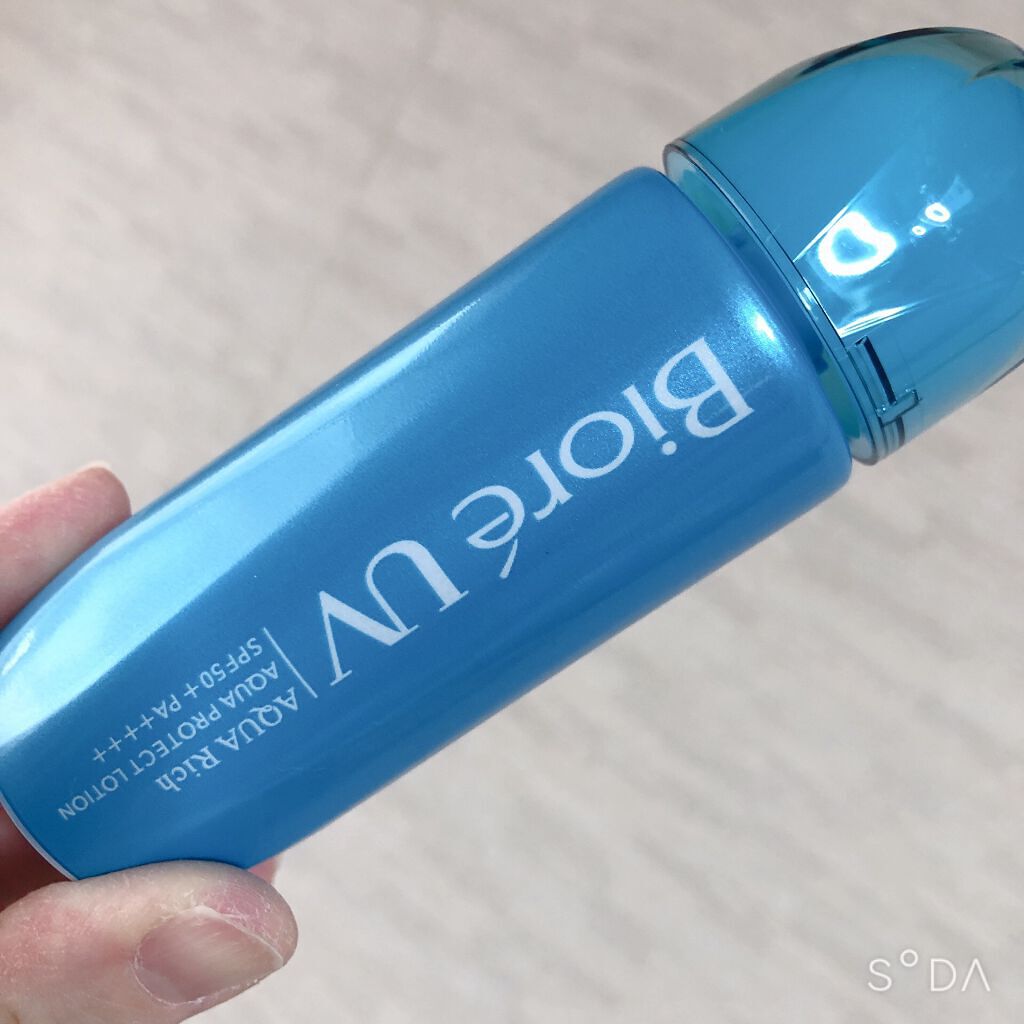 ビオレUV アクアリッチ アクアプロテクトローション(水層パック)/ビオレ/日焼け止めローションを使ったクチコミ(5枚目)