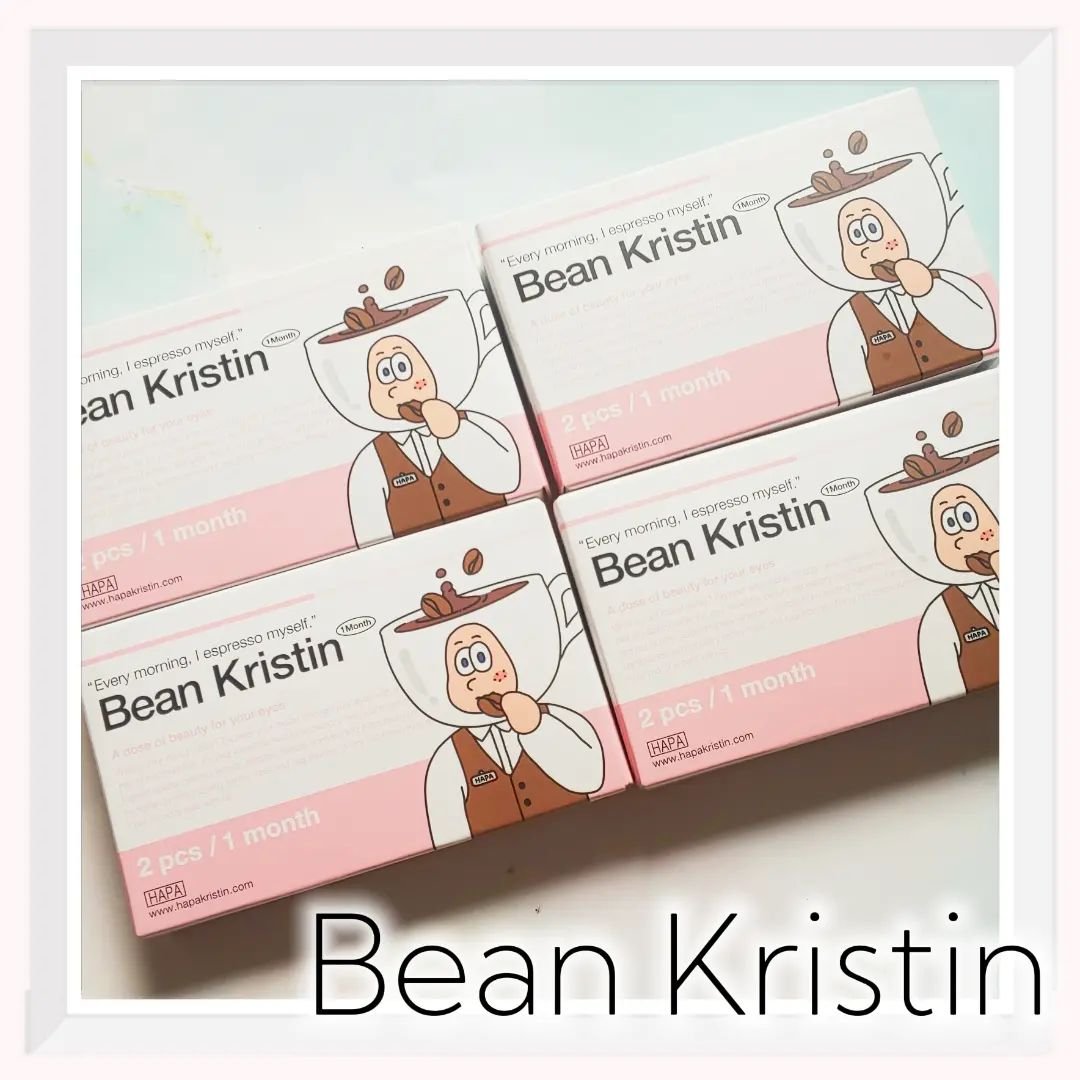 Bean Kristin 1month/Hapa kristin/１ヶ月（１MONTH）カラコンを使ったクチコミ（1枚目）
