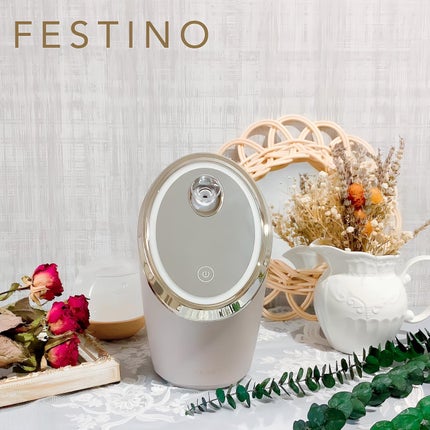 フェイシャルクレンジングナノスチーマー/FESTINO/美顔器・マッサージを使ったクチコミ(1枚目)