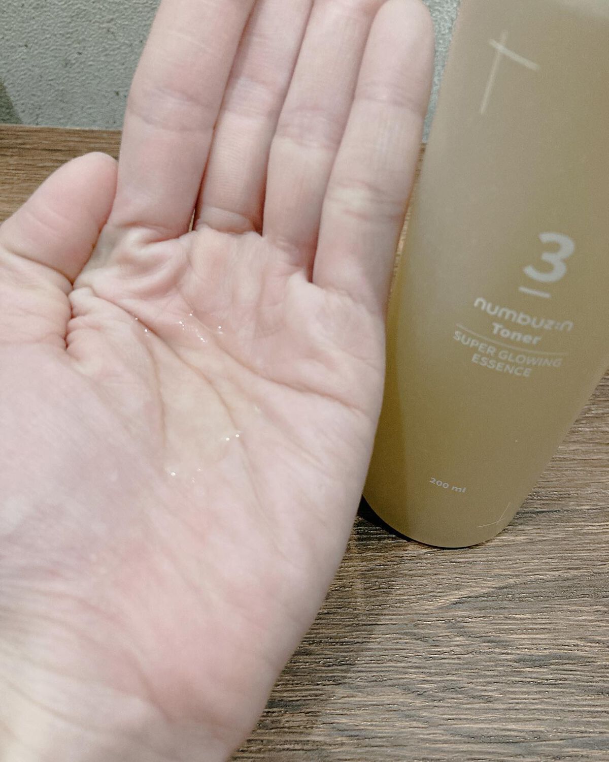 3番 うるツヤ発酵トナー/numbuzin/化粧水を使ったクチコミ(4枚目)