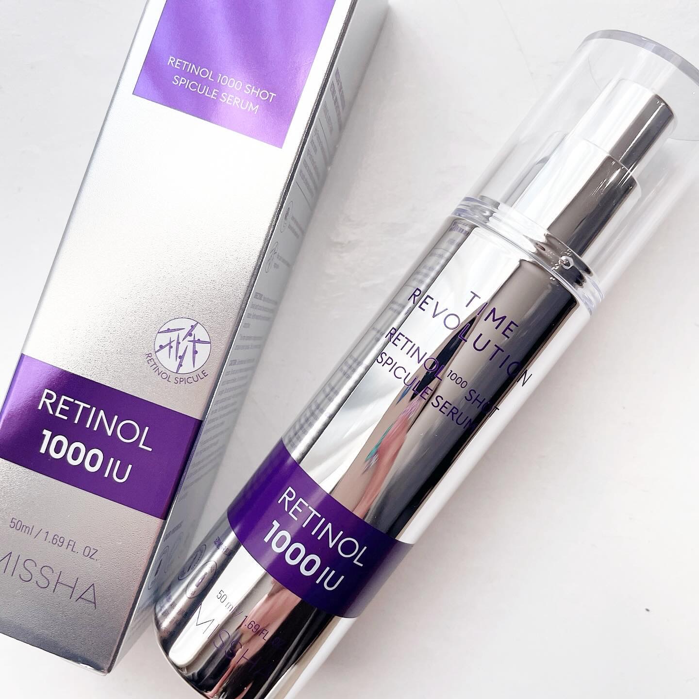 ミシャ タイムレボリューション レチ1000ショット スピキュール美容液/MISSHA/美容液を使ったクチコミ（3枚目）