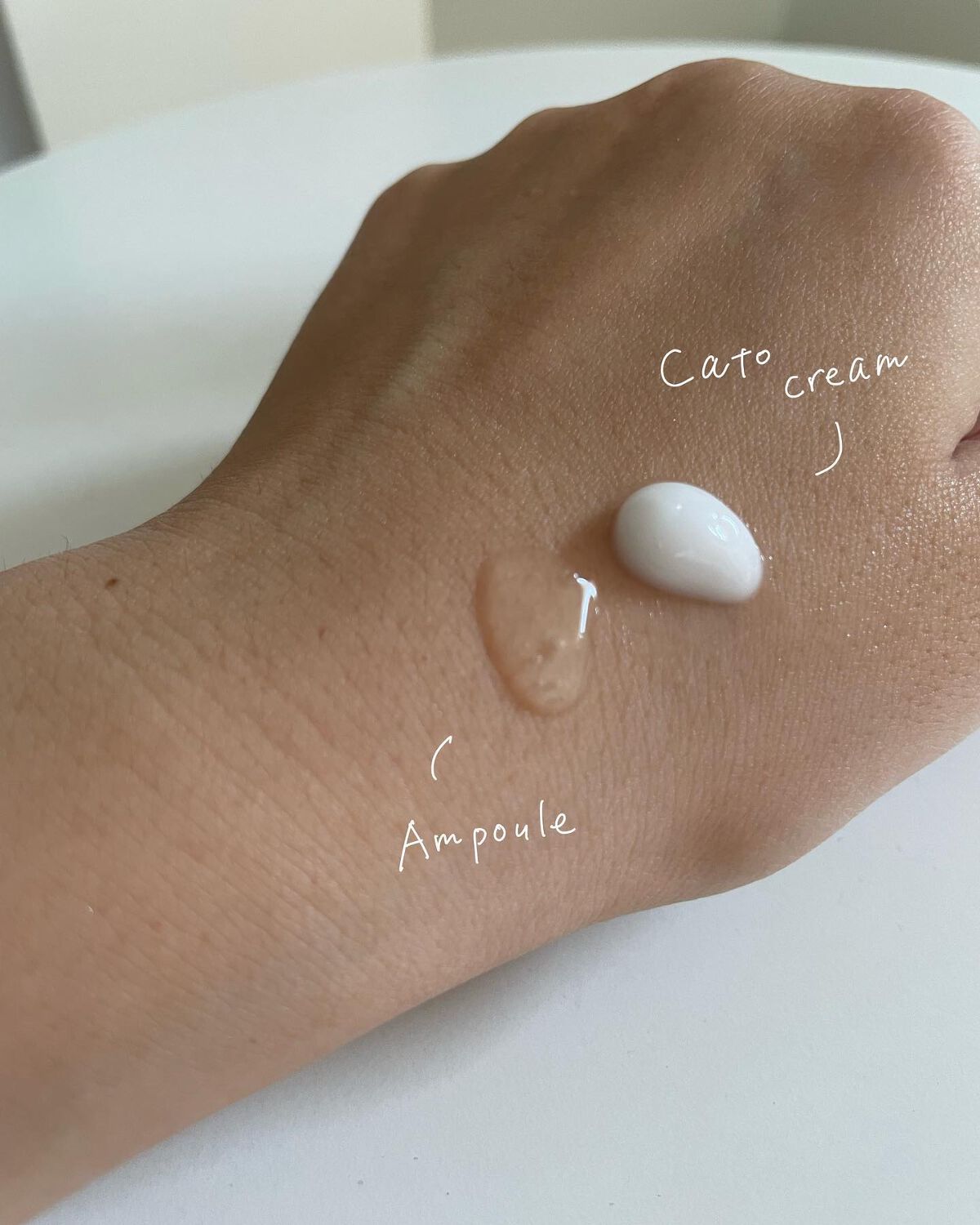 カトクリーム/P.CALM/フェイスクリームを使ったクチコミ(2枚目)