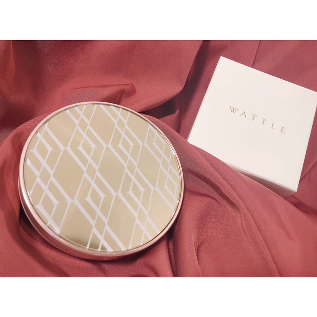 WATTLEクッションファンデーション/WATTLE/クッションファンデーションを使ったクチコミ（1枚目）