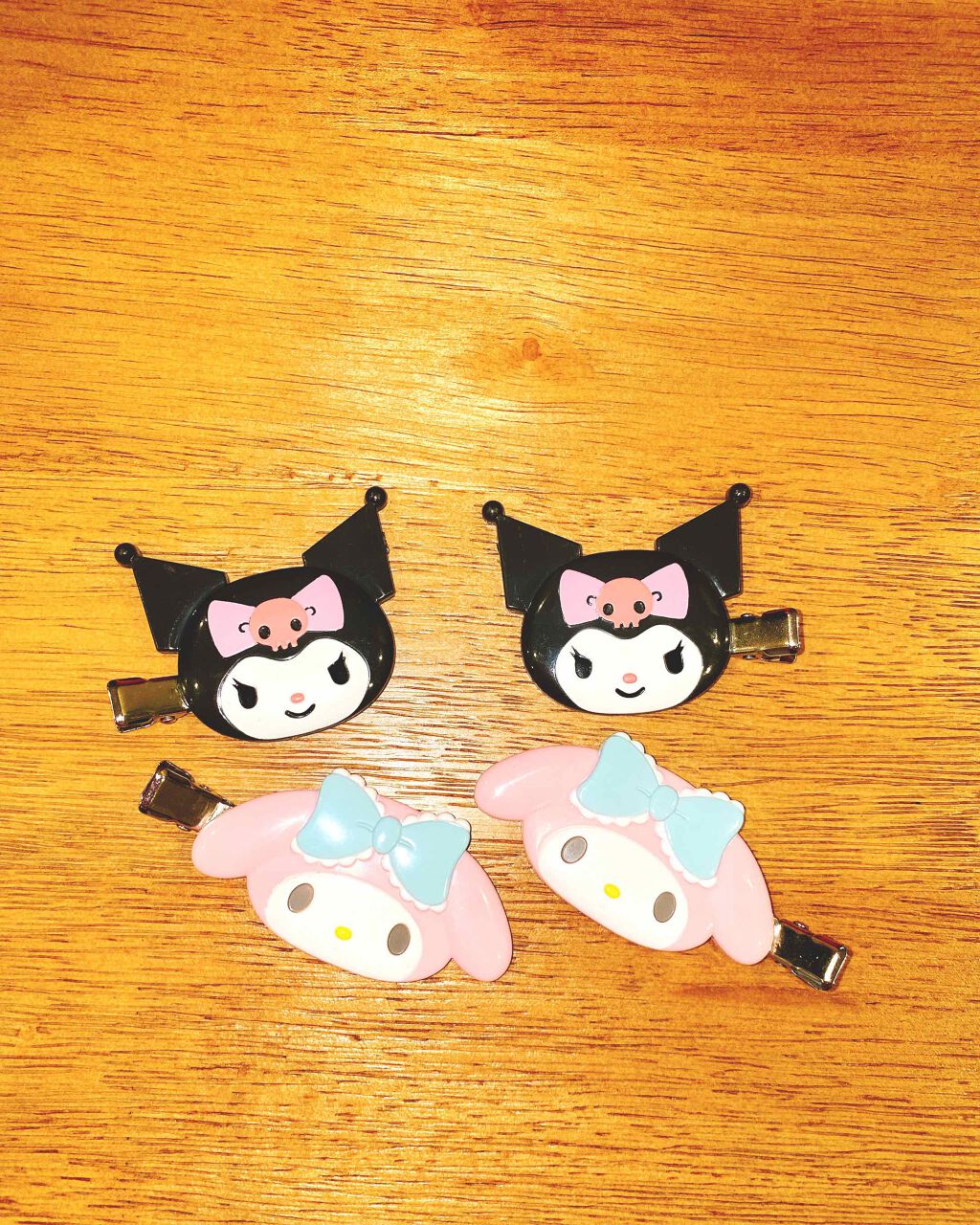 前髪クリップ/サンリオ/ヘアアクセサリーを使ったクチコミ（2枚目）