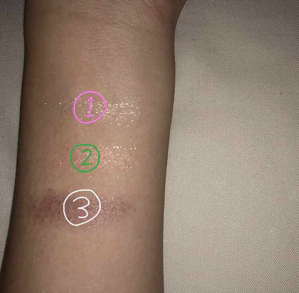 トーンアップアイシャドウ/CEZANNE/アイシャドウパレットを使ったクチコミ（3枚目）