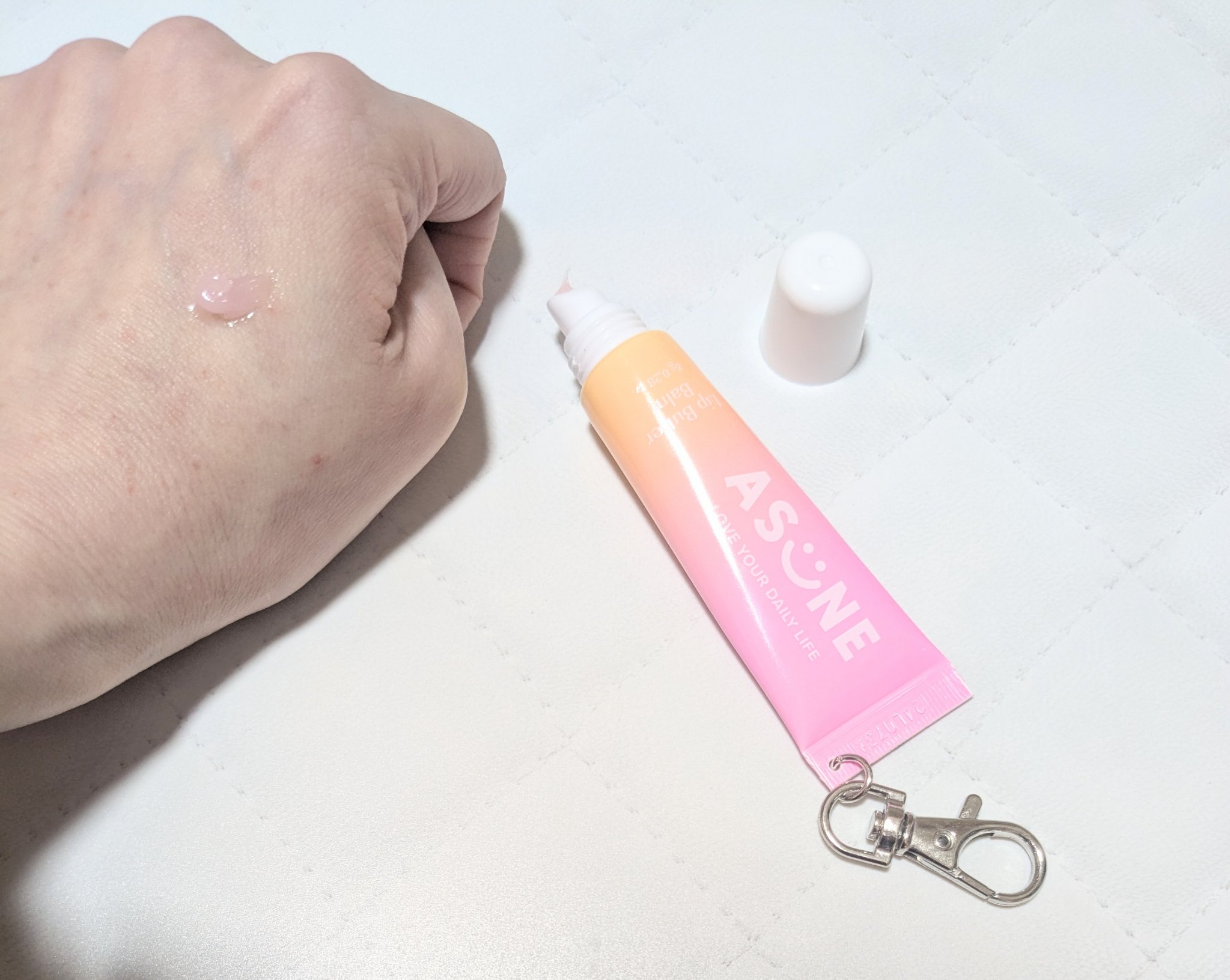 リップバターバーム/ASUNE /リップケアを使ったクチコミ（3枚目）