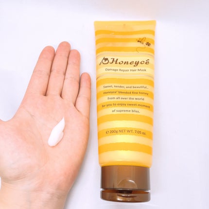 ハニーチェ ダメージリペア ヘアマスクY R/ハニーチェ/ヘアマスク・ヘアパックを使ったクチコミ(2枚目)