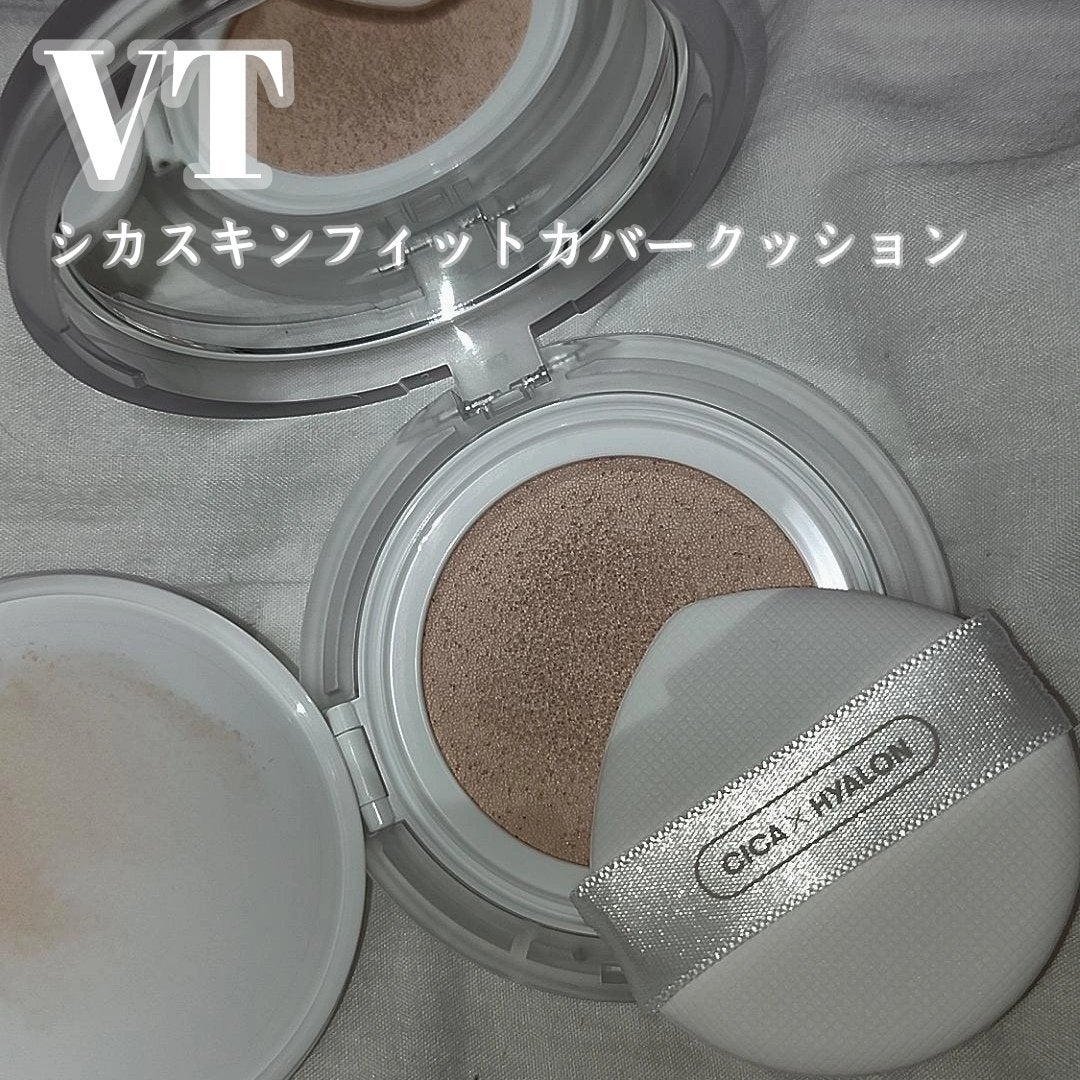 CICA スキンフィットカバークッション/VT/クッションファンデーションを使ったクチコミ(1枚目)