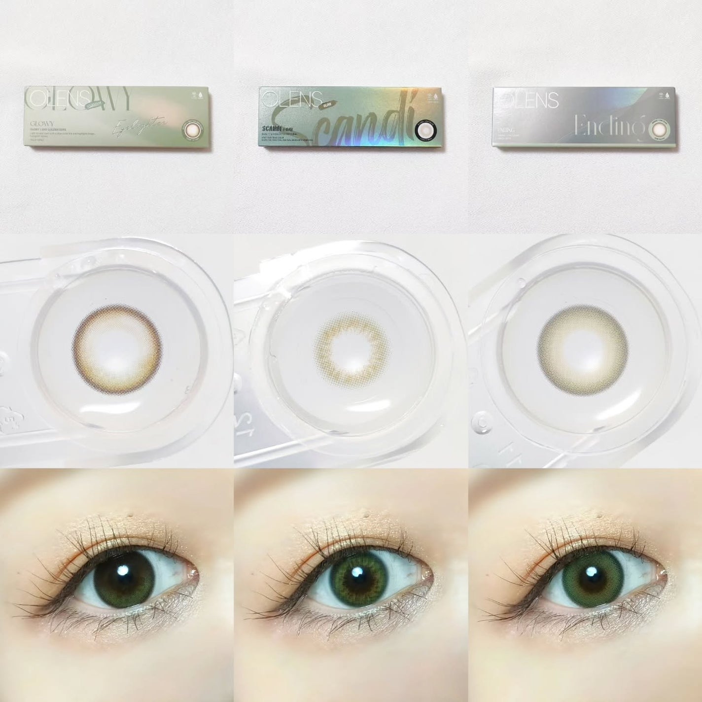 Ending 1day/OLENS/ワンデー(1DAY)カラコンを使ったクチコミ(5枚目)