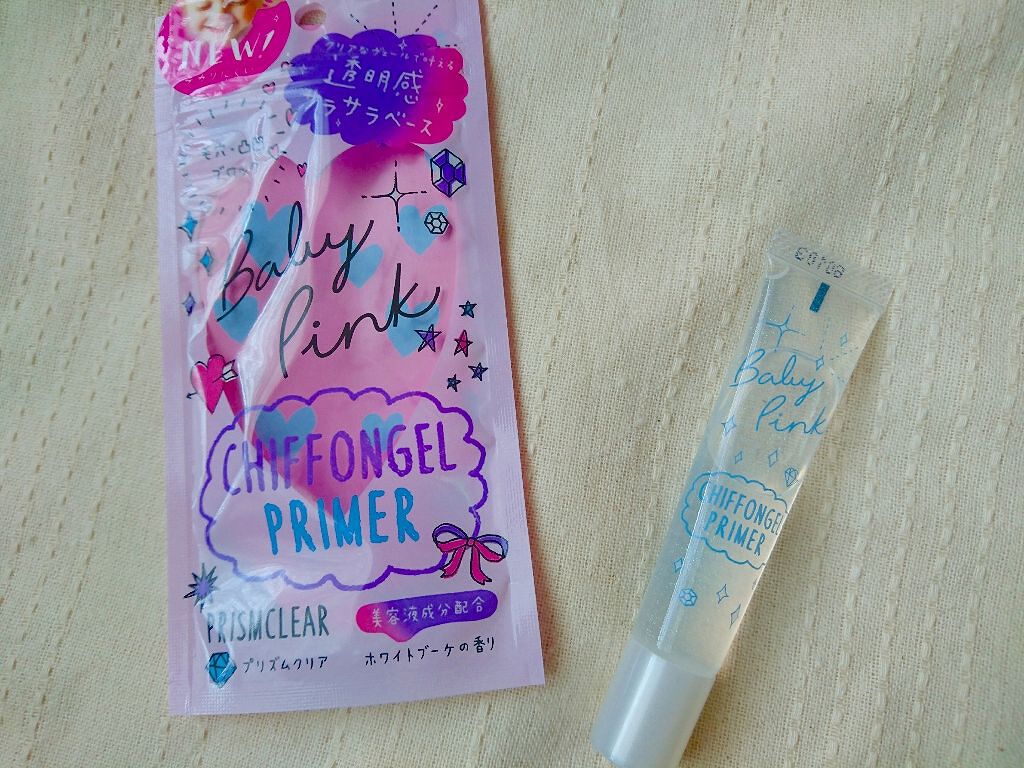 シフォンジェルプライマー/ベビーピンク/化粧下地を使ったクチコミ（1枚目）