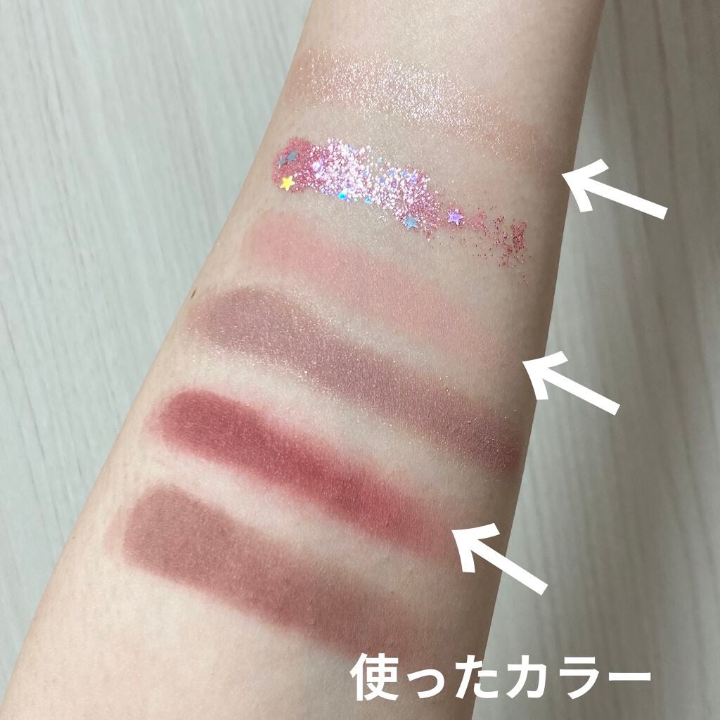 バタフライアイシャドウパレット/AGAG/アイシャドウパレットを使ったクチコミ(4枚目)