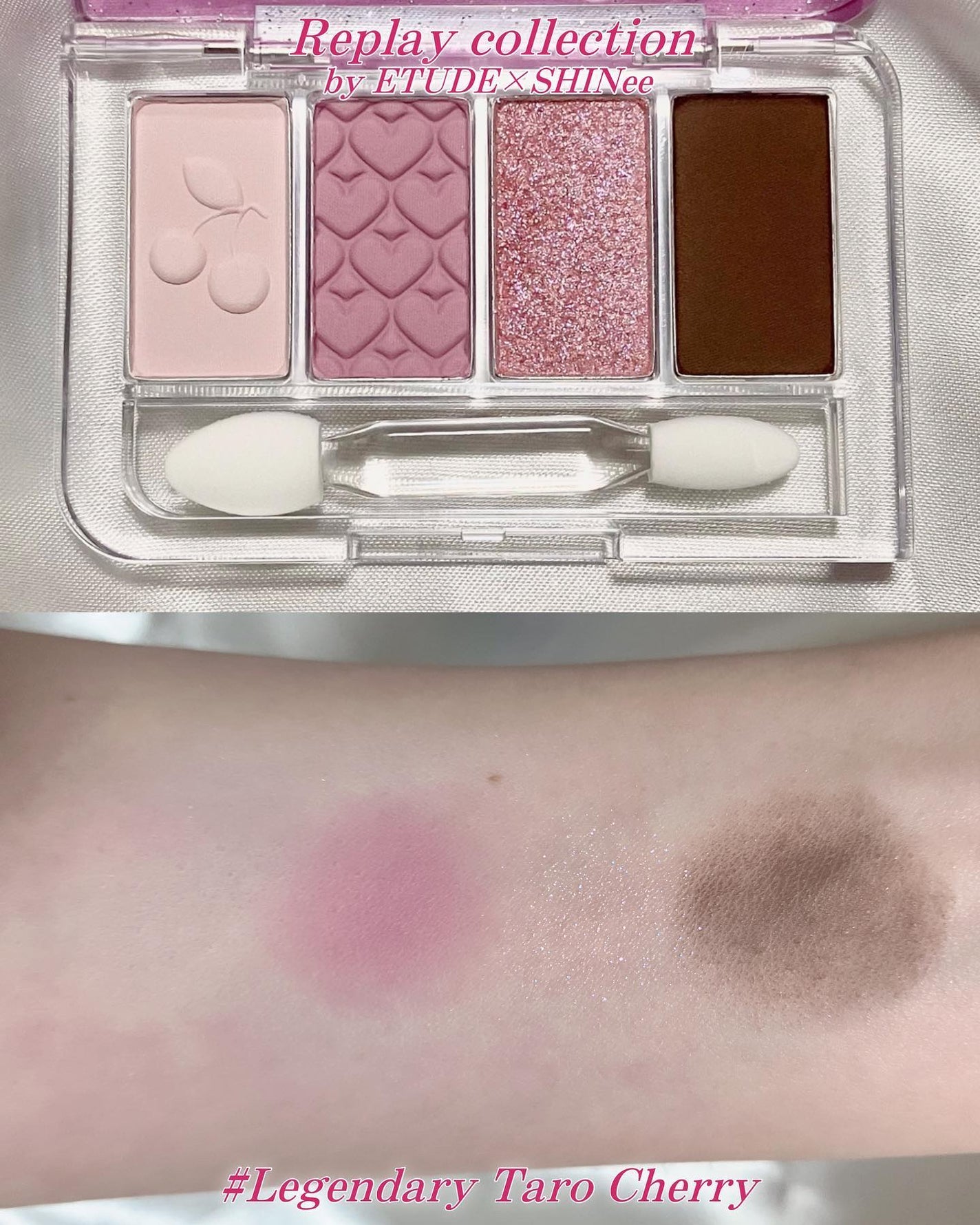 プレイカラーアイズミニ リプレイコレクション/ETUDE/アイシャドウパレットを使ったクチコミ(5枚目)