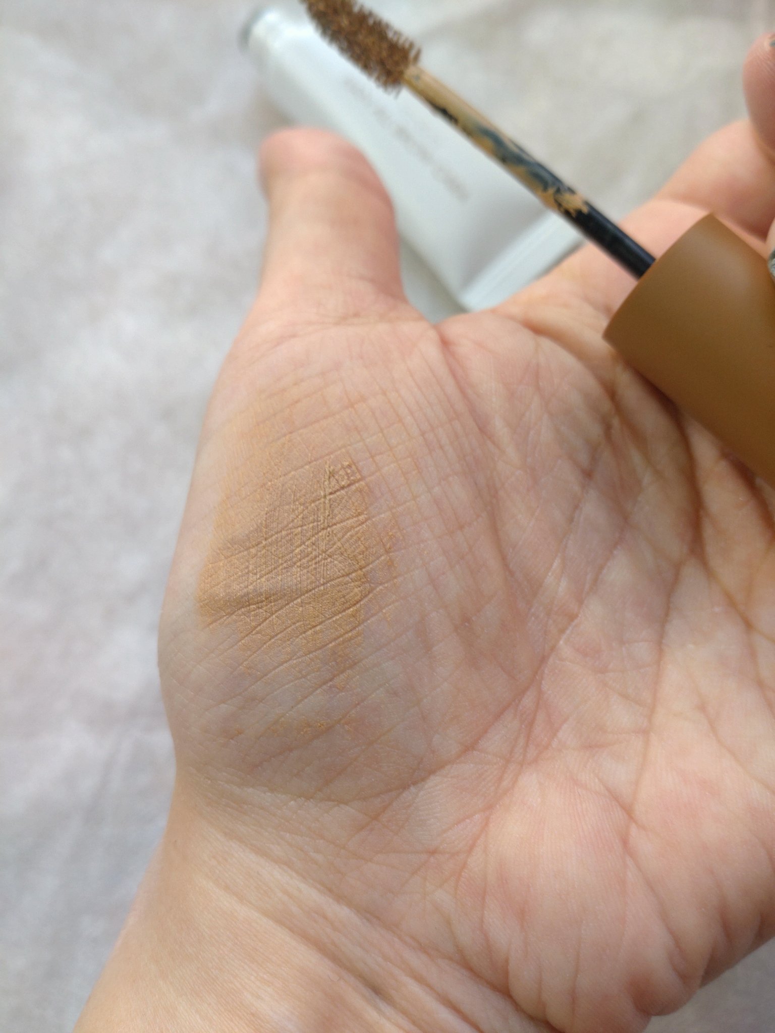 ハンオールブロウカラ/rom&nd/眉マスカラを使ったクチコミ（3枚目）